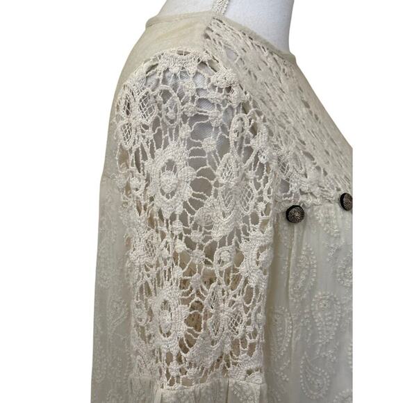 Verb Pallavi Singhee Josephine dress, cream, XS, cottagecore, romantic, feminine - Picture 5 of 7